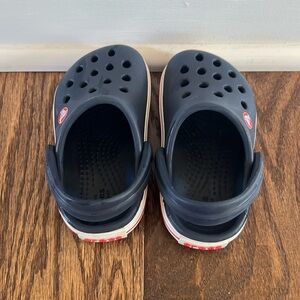 Toddler Navy Blue Crocs